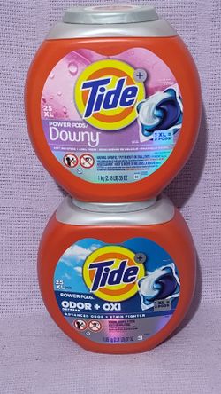 Tide power pods dé 25 cápsulas XL