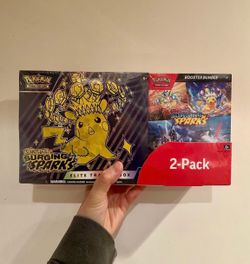 Pokemon Surging Sparks Elite Trainer Box + Booster Bundle Costco