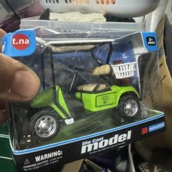 Golf Cart Die  Cast Model New 