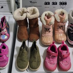 Girl Shoes Size 7 and 8 Toddler 