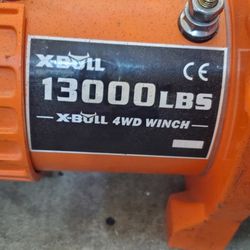 13,000lbs X-Bull 4WD Winch