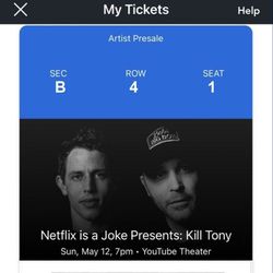 Kill Tony Netflix Is A Joke Fest Sunday May 12th