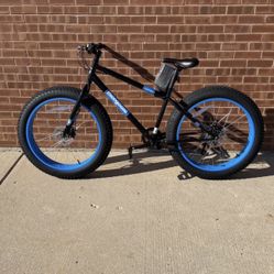 Mongoose Dolomite Mens Fat Tire Bike 7 Speeds, 26” New