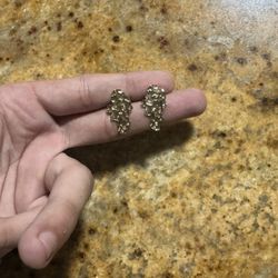 Gold Nugget Earrings