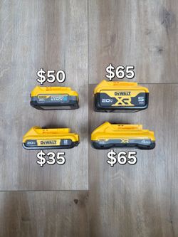 NEW Original DeWalt 20V Battery BUY MORE SAVE MORE
