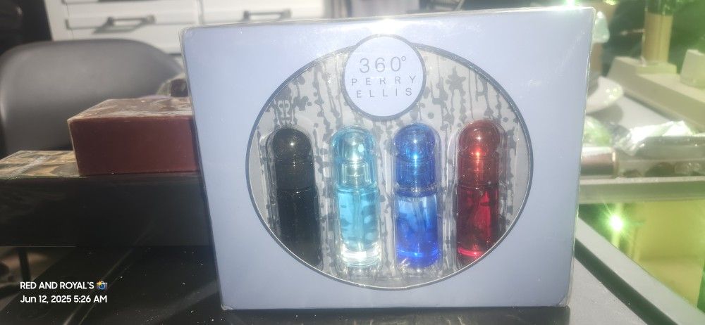 360° PERRY ELLIS 4 Fragrance Sprays