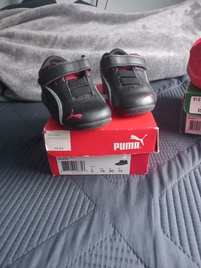 puma kids shoes 4c