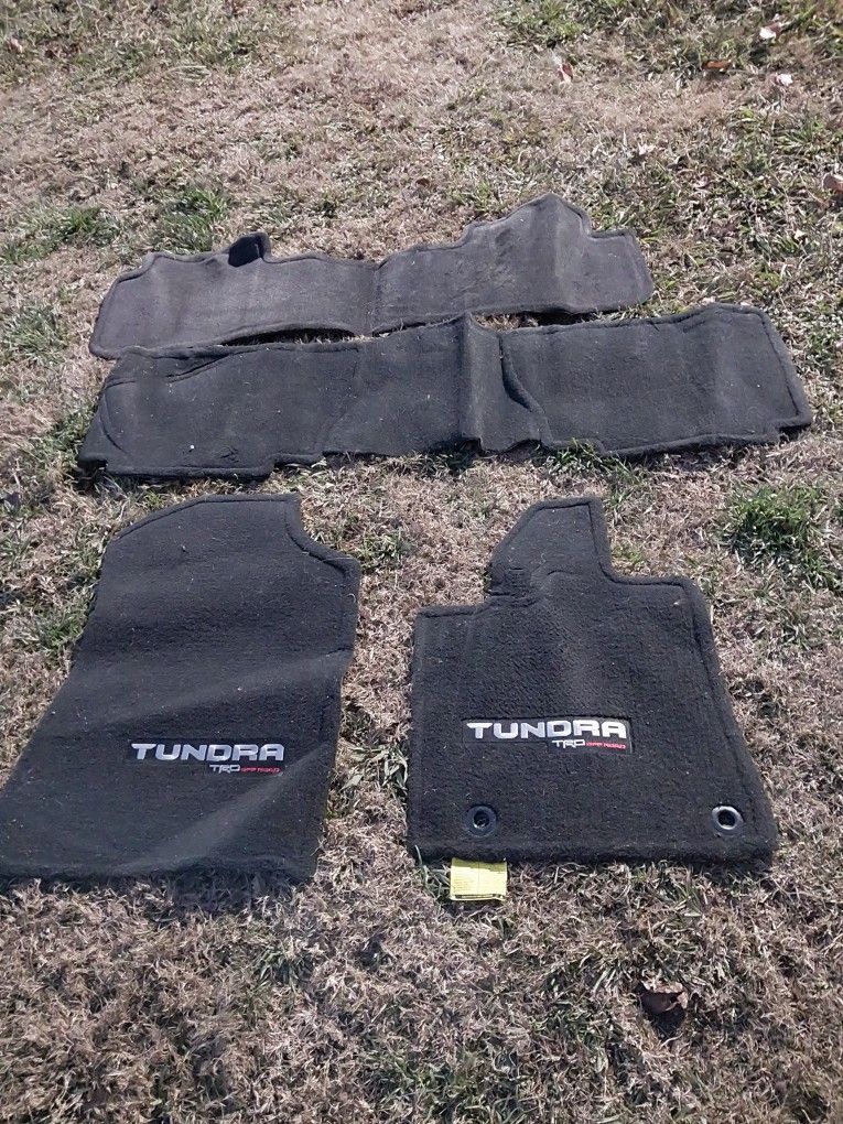 Toyota Tundra Carpet Mats Located In Southmont NC. 