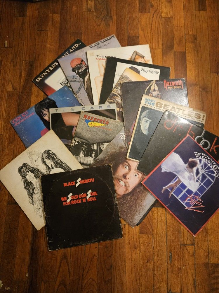 Vintage Vinyl Record Collection