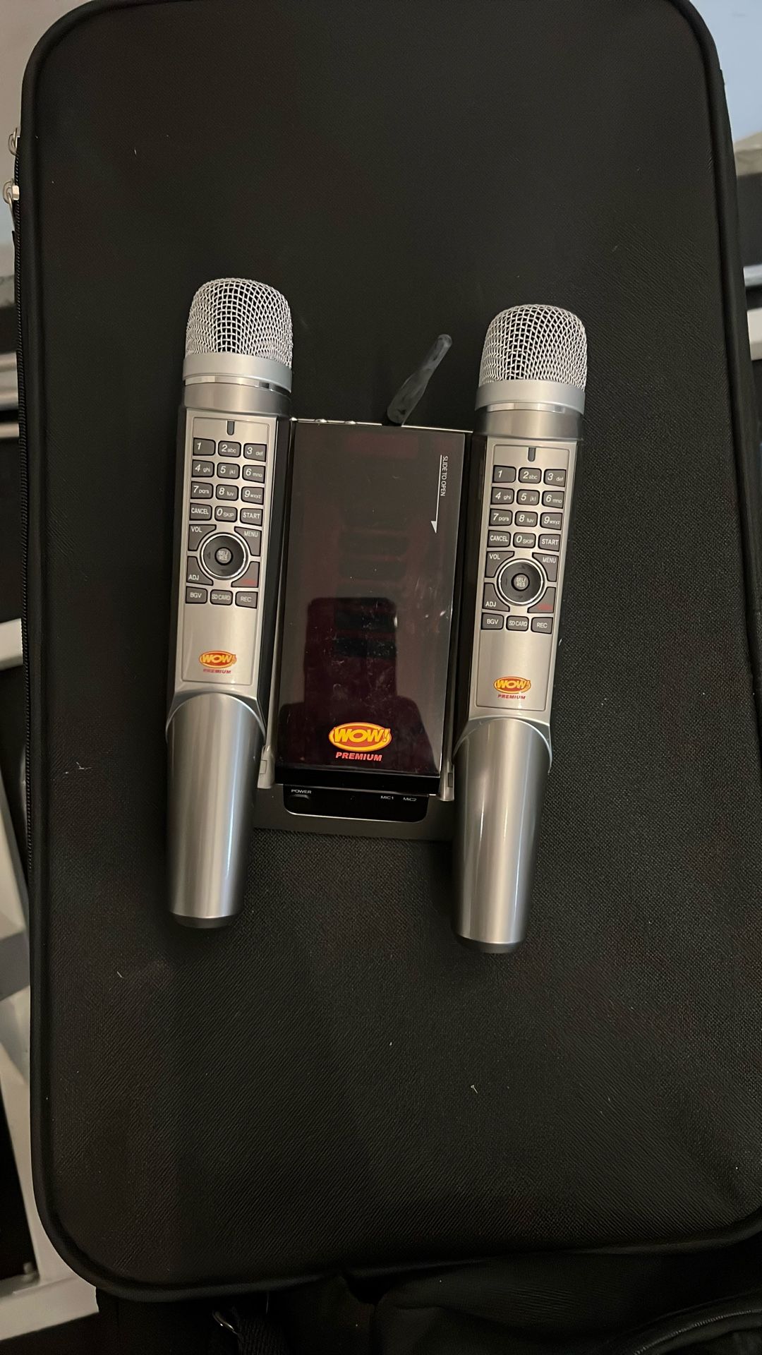 Karaoke Machine - Cordless Microphones