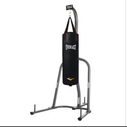 Everlast Dual Station Stand & 80-lb. PowerCore Heavy Bag 