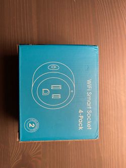 WiFi Smart Socket 4-Pack