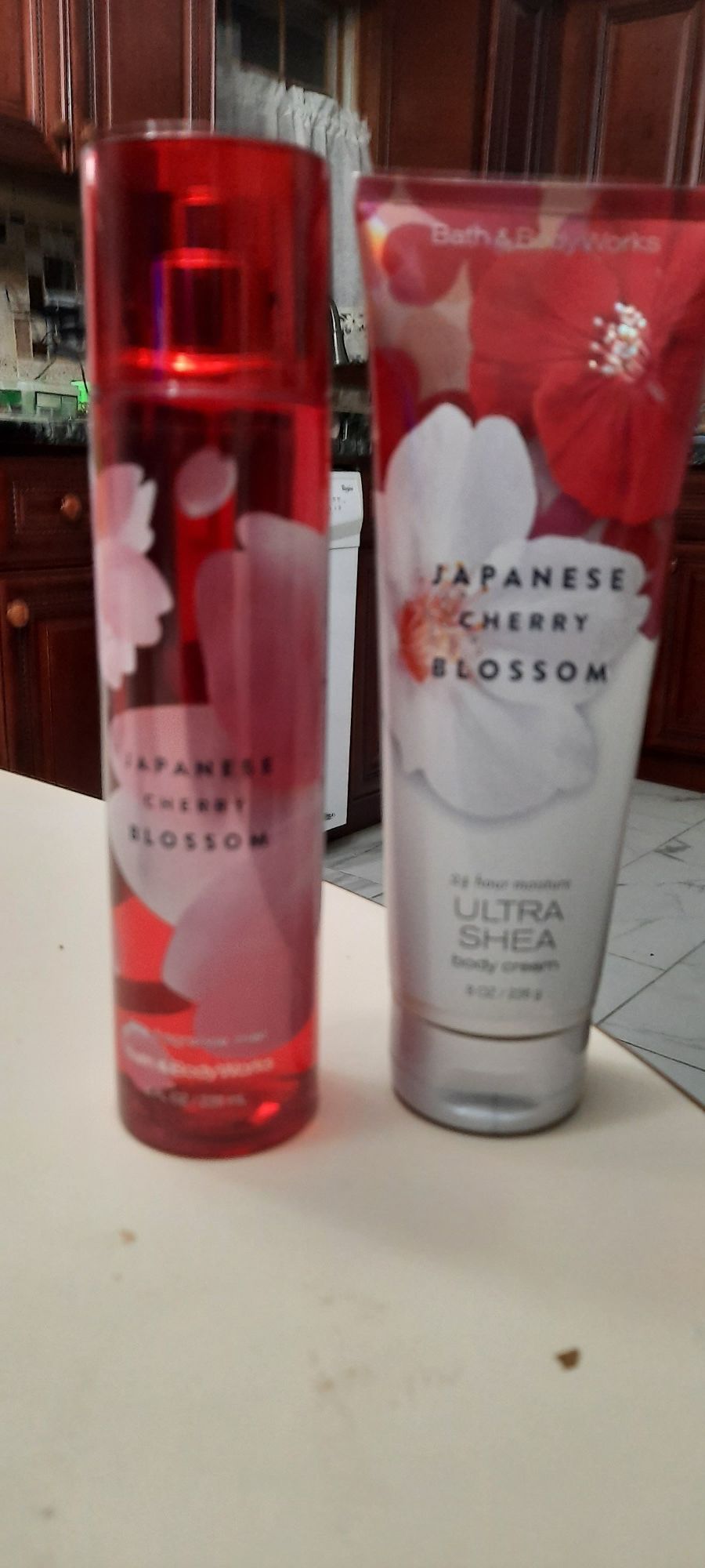 Japanese cherry blossom 8 oz and cream