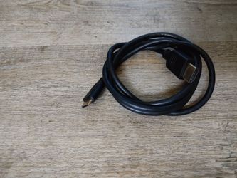 Mini HDMI to HDMI Cable For Sale (3 Feet)