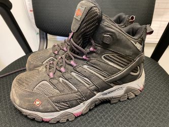 Women's Moab Vertex Mid Waterproof Comp Toe Work Boot