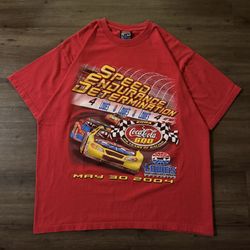 Men’s Vintage Coca-Cola 600 NASCAR Shirt 