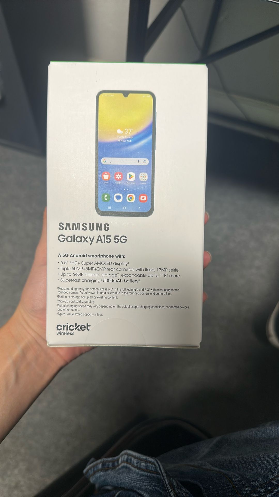 Free Samsung Galaxy A15 When You Get A New Lime With Cricket