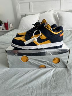 Size 10 Nike x Off White Dunk ‘Michigan’