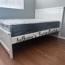 Queen Bed And Mattress 