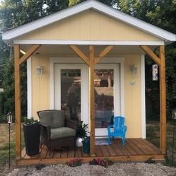 Sheds Built for Entertaining and Home Office
