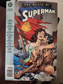Superman The Death Of Superman DC Comic Book 1993