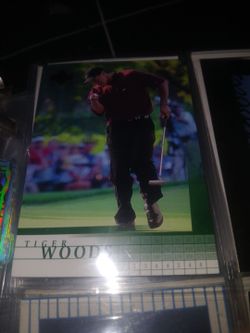Tiger Woods rookie card