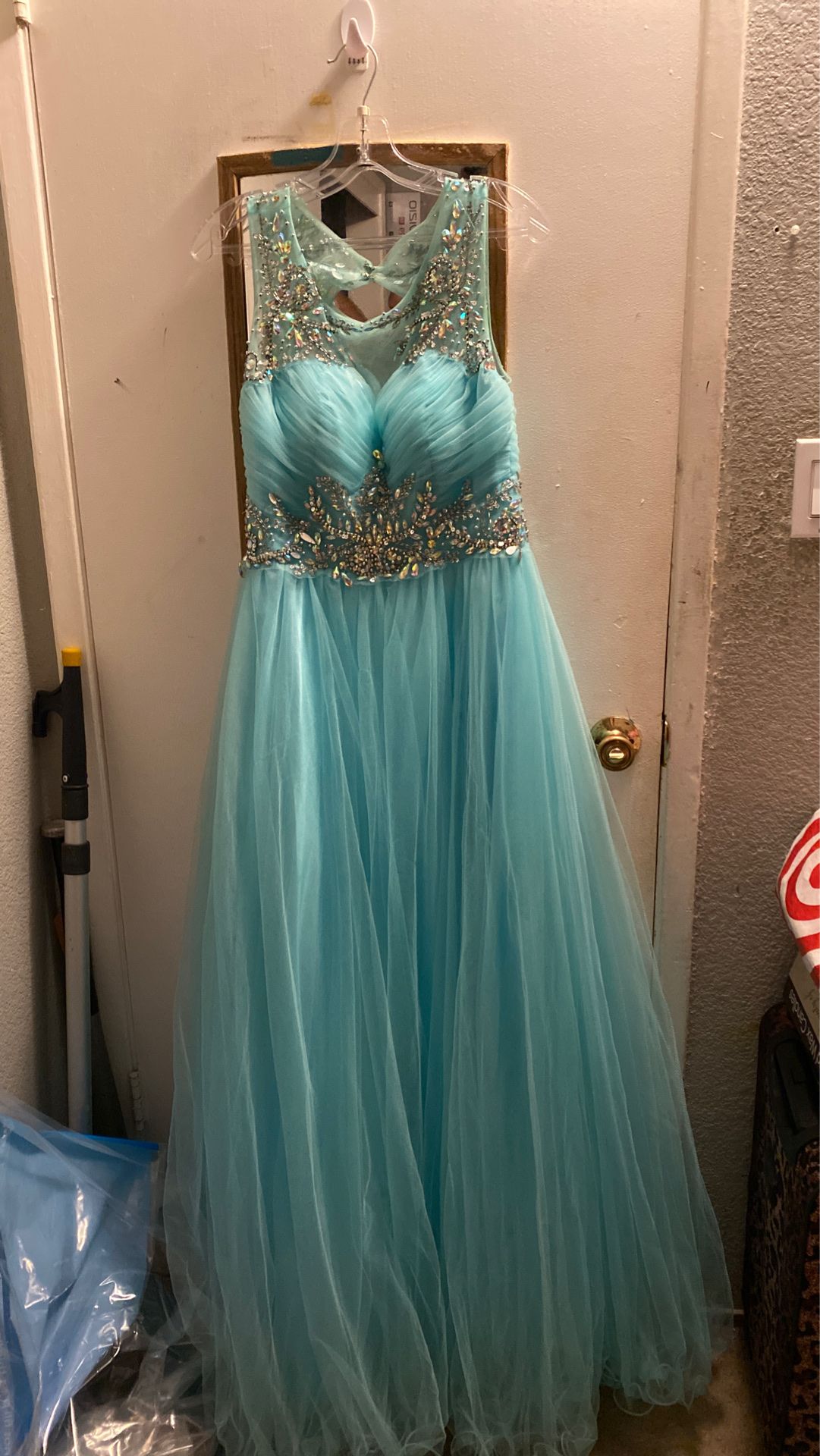 Aquamarine Quinceanera/Prom Dress