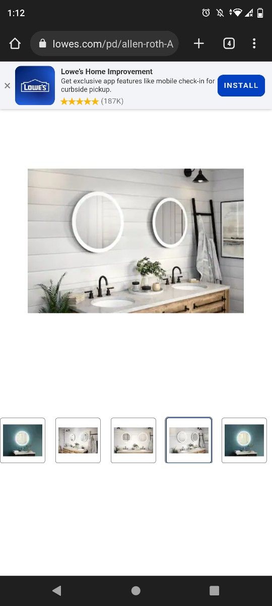 LED Smart Bathroom Mirror