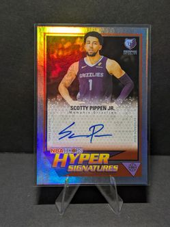 Scottie Pippen Jr autograph card