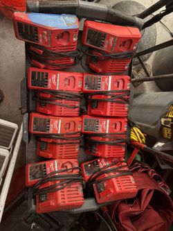 Milwaukee m18 & m12 chargers