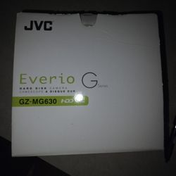 JVC Everio Hard Disk Camera 