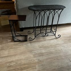 Serving Desk And Decorative Table