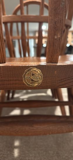 6-Vintage Buckstaff dining chairs