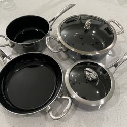 Chantal Copper Fusion Pots Pans
