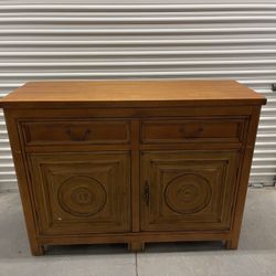 Solid pine buffet cabinet.  American Dreams Made in USA