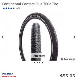 Open Box Continental Contact Plus 700c Tire 