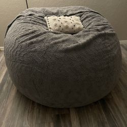 Large Lovesac & Ottoman 