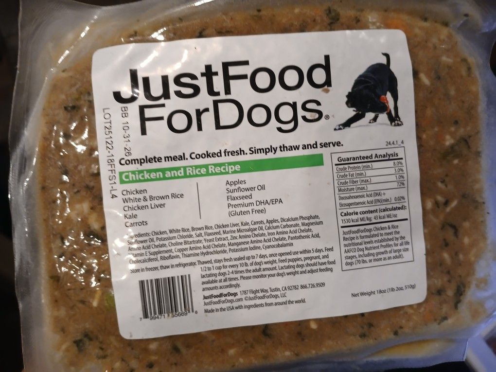 Just Food For Dogs