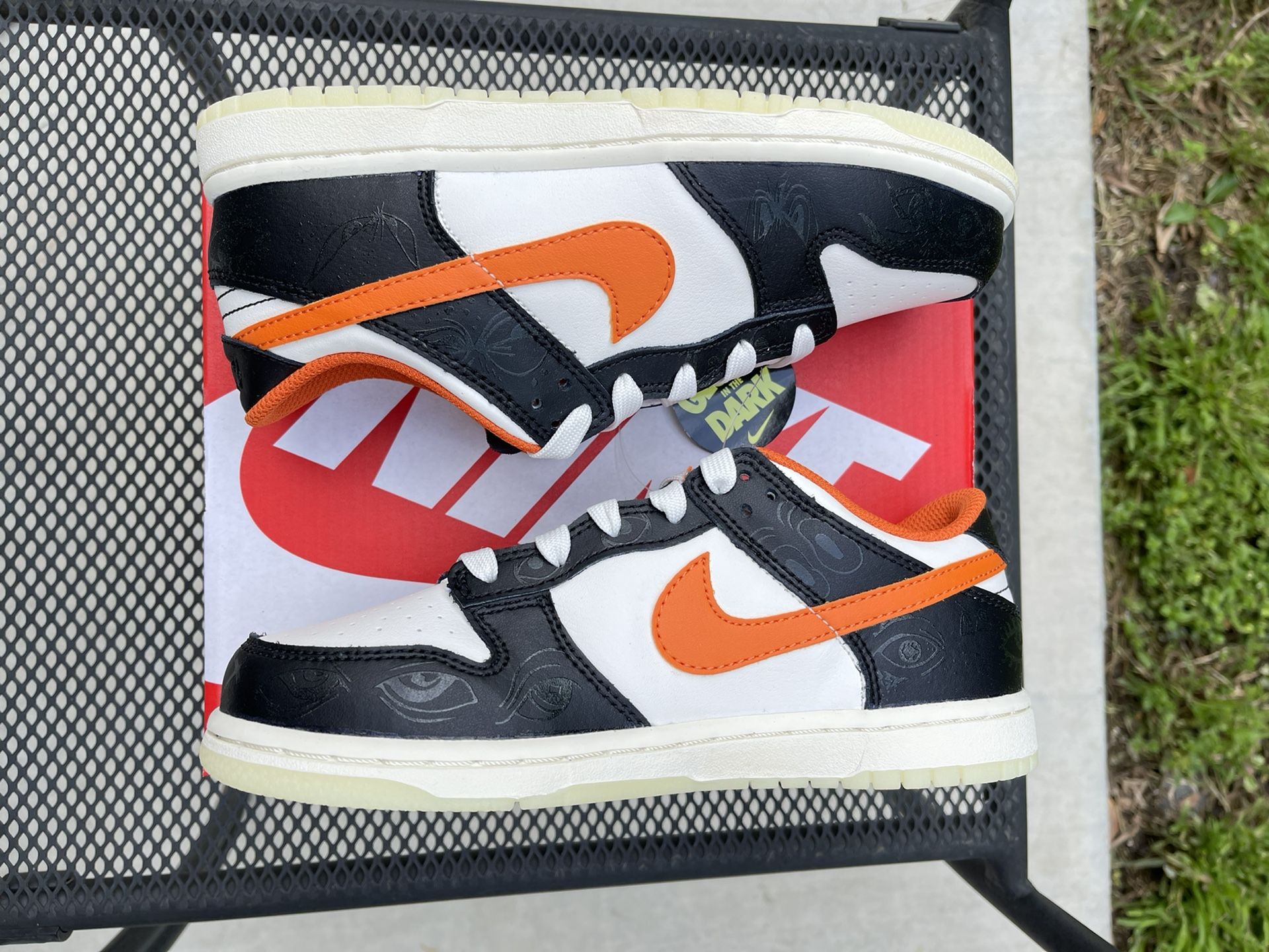 nike dunk low prm halloween 2021 ps size 3y