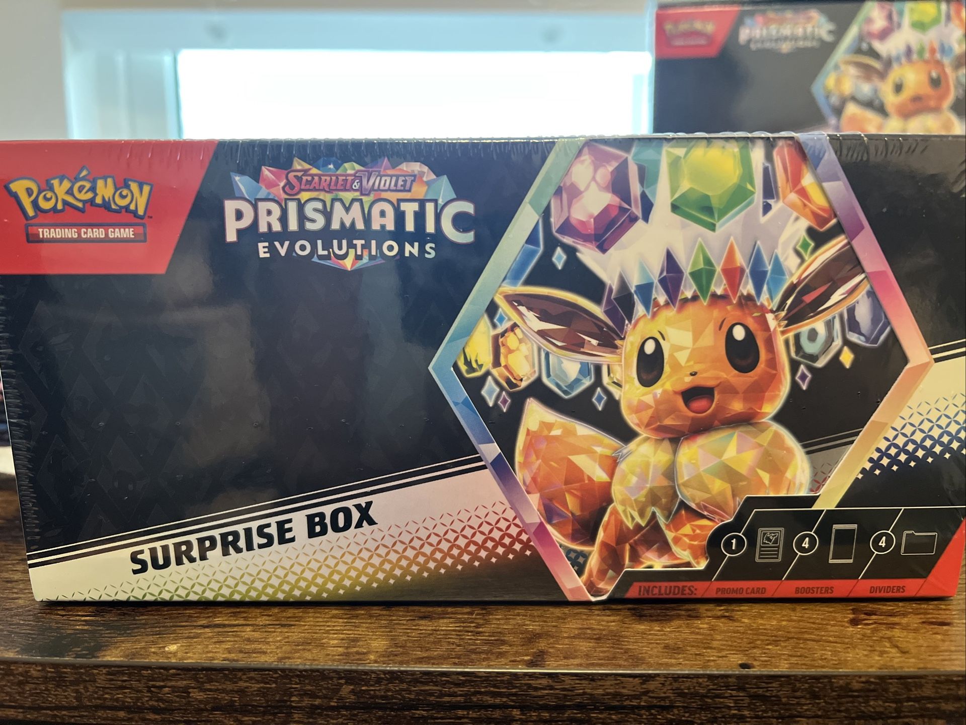 Prismatic Evolutions Surprise Box