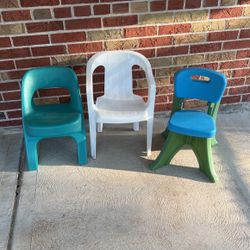 3 Kids Chairs 