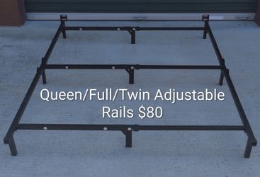 Queen/Full/Twin Adjustable Rails $80