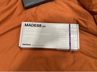 Melgeek made68 air Hall effect keyboard