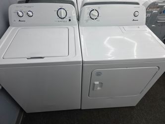 Amana washer and dryer
