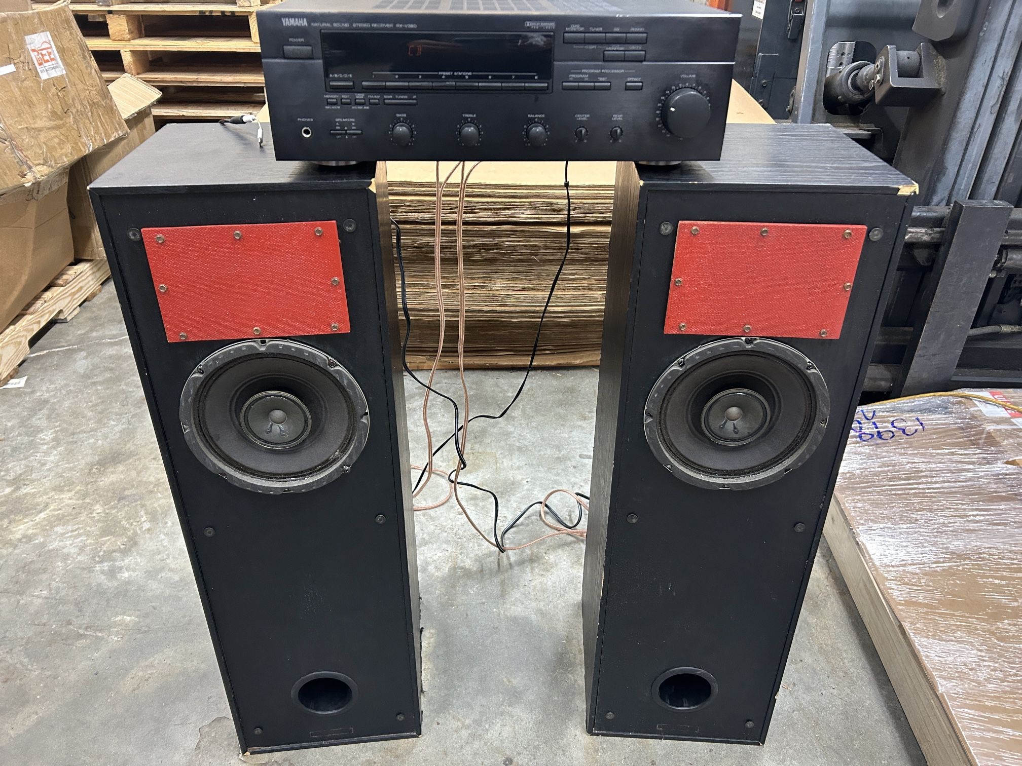 COOL CUSTOM MADE COAXIAL 2-way SPEAKERS IN KLIPSCH CABINETS