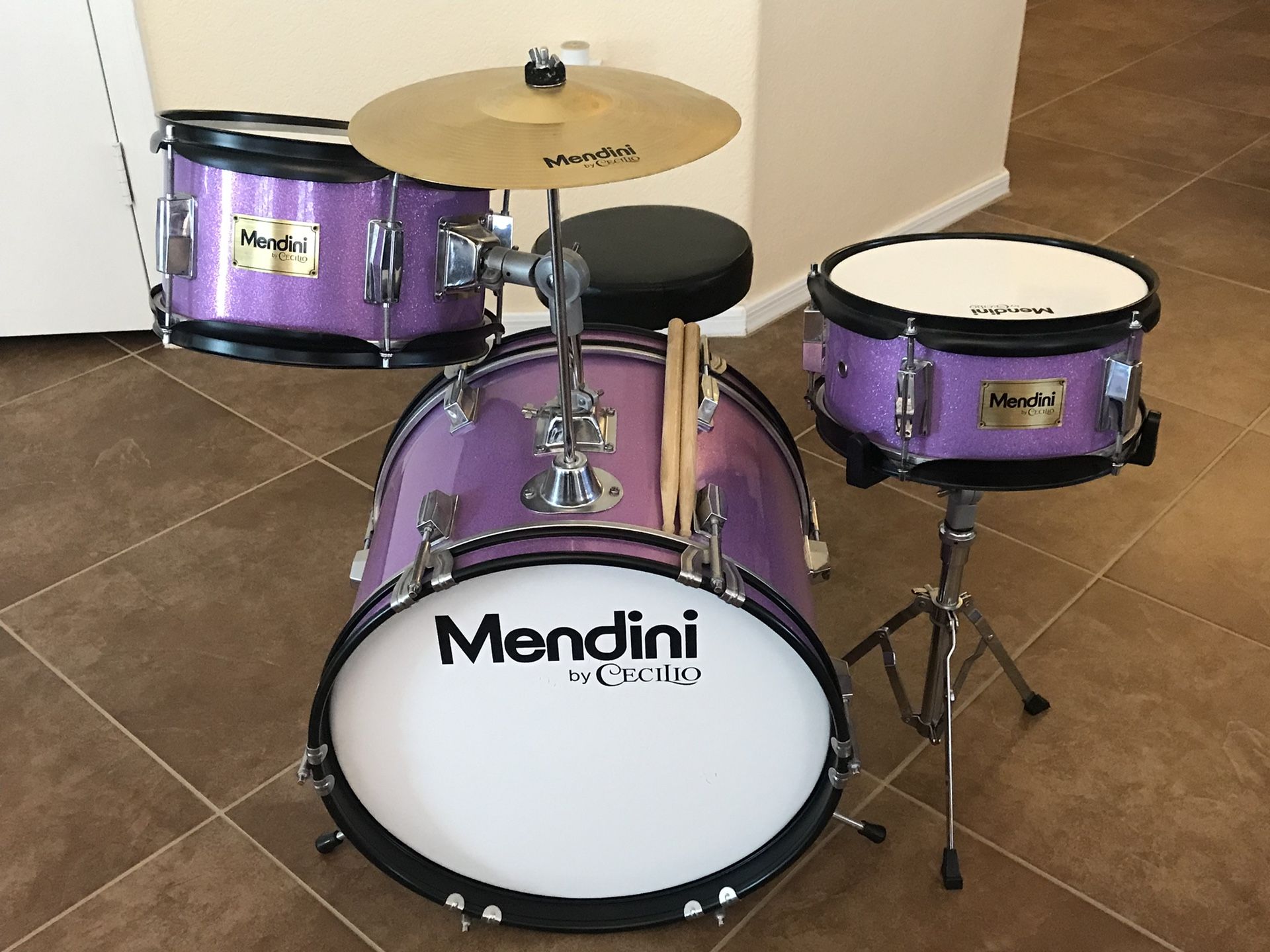 Kids Drum Set - Mendini