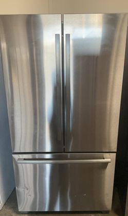 GE  French Door Stainless Steel Fridge
