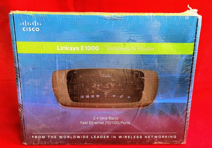 LINKSYS  by CISCO E1000 Wi-Fi Router NEW