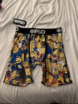 The Simpsons- “Squad” Psd Mens Standard Length Large