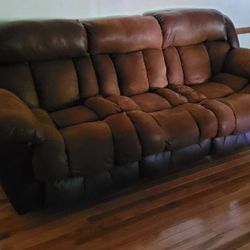 3 Piece Faux Leather Furniture Set